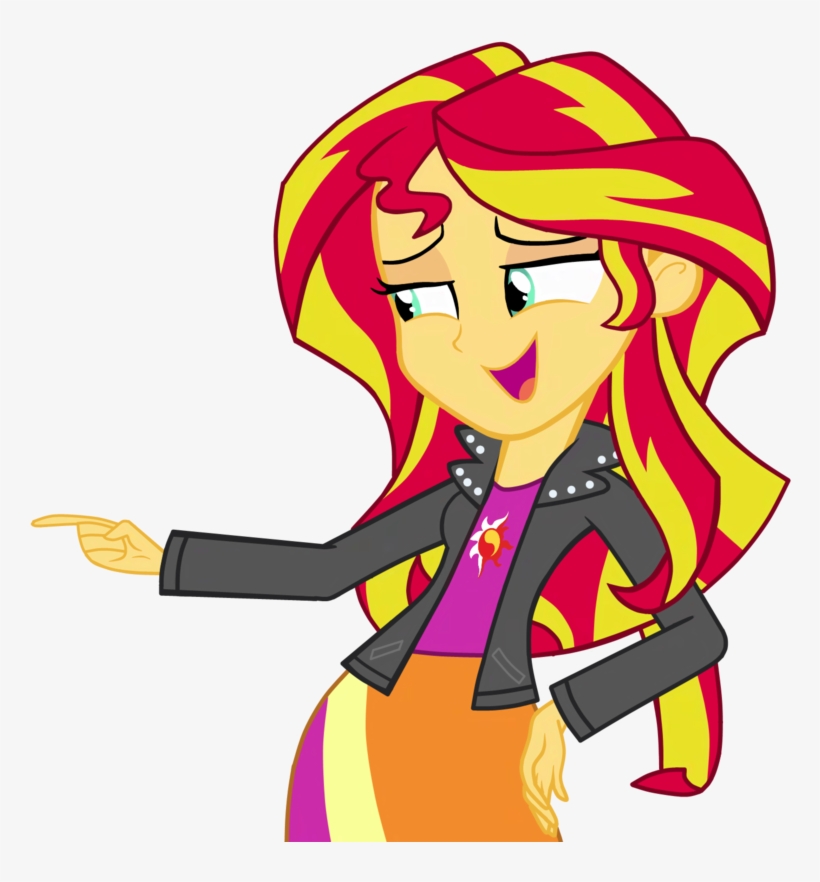 Sunset Shimmer Vector You Must Be New Here By Destinyshirshuxd-d6c0dn3 - My Little Pony Equestria Girls Giantess, transparent png #1802175
