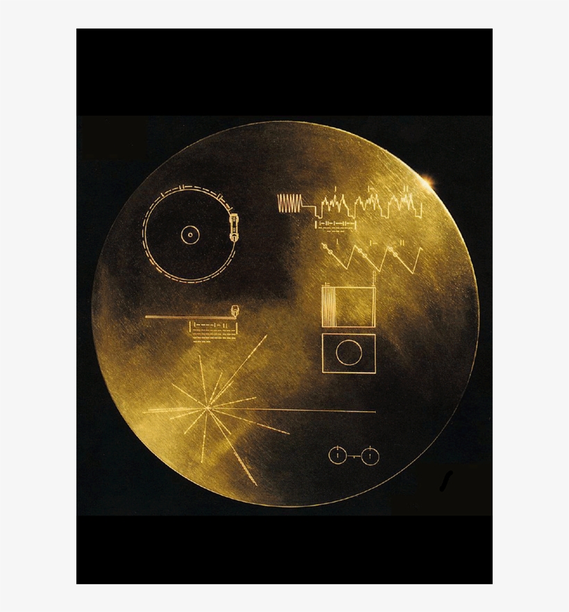 Voyager Sonde Golden Record, transparent png #1802248