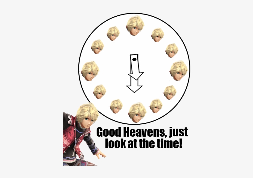 Mfw Shulk Main - Now It's Shulk Time, transparent png #1802352