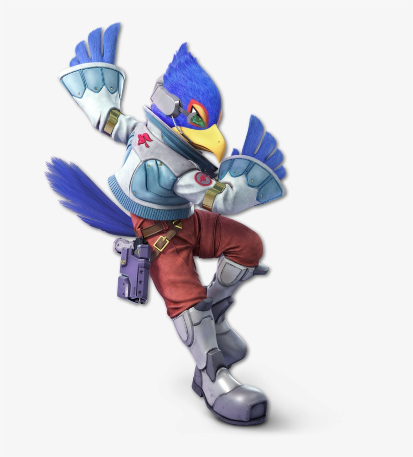 Here Are All Of The Characters So Far Revealed For - Super Smash Bros Ultimate Falco, transparent png #1802376