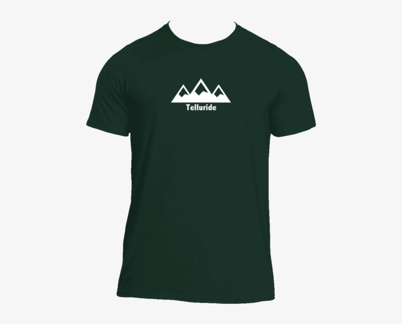 Ski Telluride, Colorado Snowy Mountain - T Shirt Boulder Mtb, transparent png #1802425