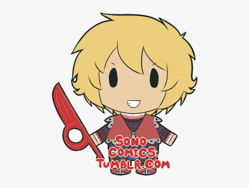 Shulk Chibi - Chibi, transparent png #1802464