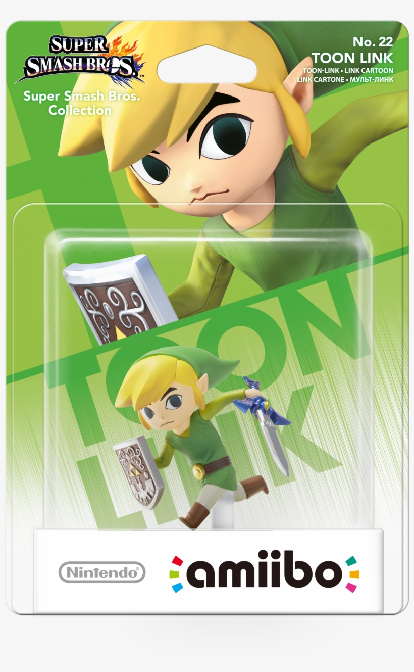 Wave03 04 Amiibo Too - Toon Link Amiibo Box, transparent png #1802852