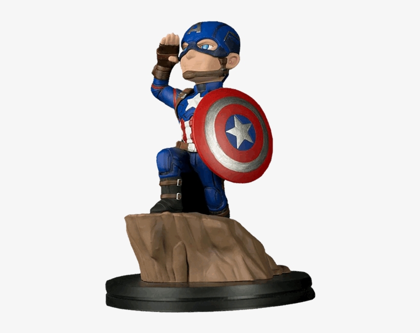 Civil War - Captain America 3: Civil War - Captain America Q-fig, transparent png #1802885