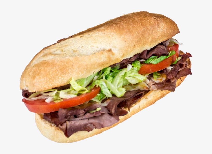 Roast Beef Roast Beef, Cheese Blend, Lettuce, Tomato, - Steak Sandwich With Lettuce And Tomato, transparent png #1802888