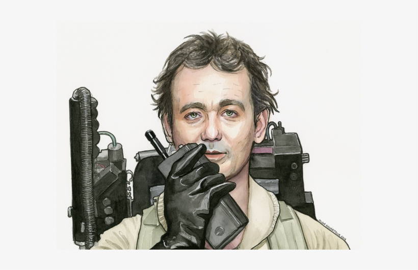 Click And Drag To Re-position The Image, If Desired - Original Bill Murray Ghostbusters, transparent png #1803540