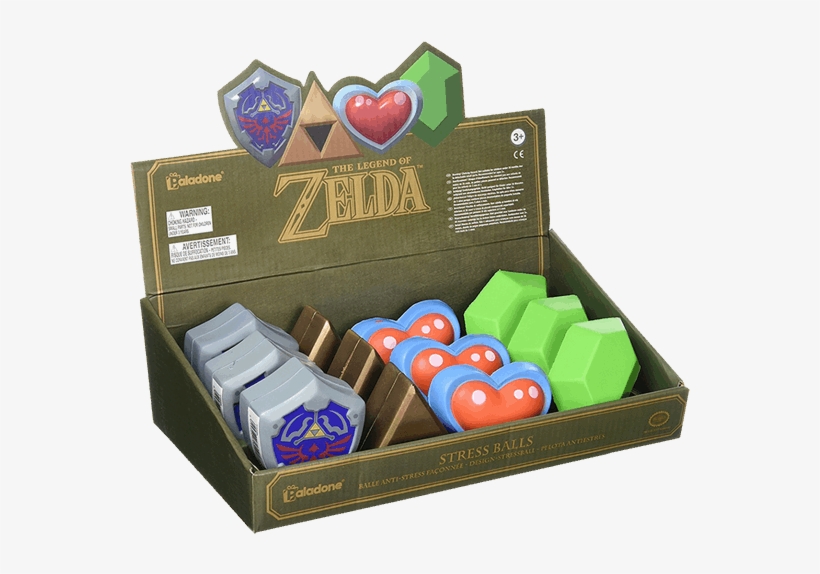 Legend Of Zelda 3d Stress Balls (assorted) - The Legend Of Zelda, transparent png #1803729