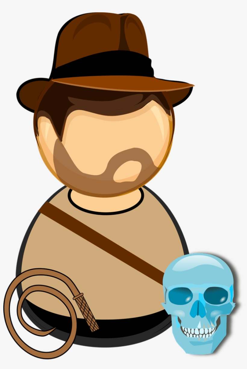 Indiana Jones Cartoon Without Background, transparent png #1803872