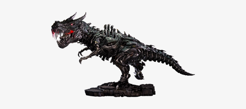 Transformers Free Library - Transformers Grimlock Statue, transparent png #1803925