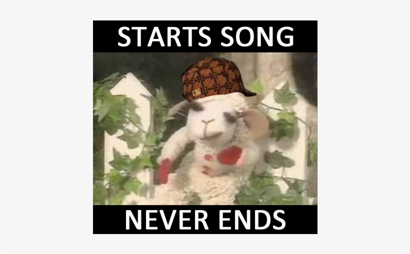 Scumbag Lamb Chop - Lambchop Song That Never Ends Gif, transparent png #1804053