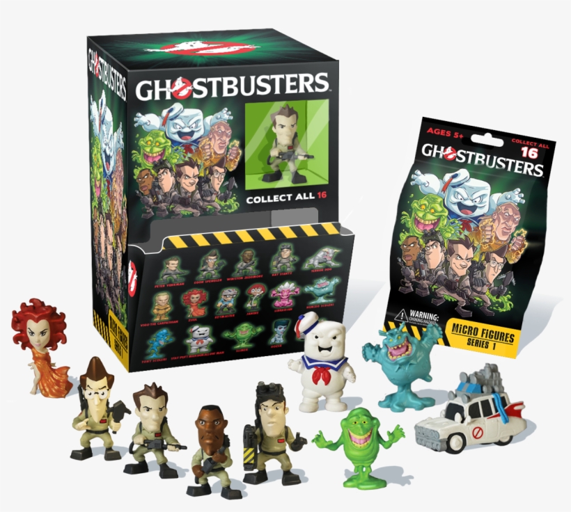 Ghostbusters Micro Figure Blind Bag Assortment - Ghostbusters Blind Bagged Micro Figure, transparent png #1804191
