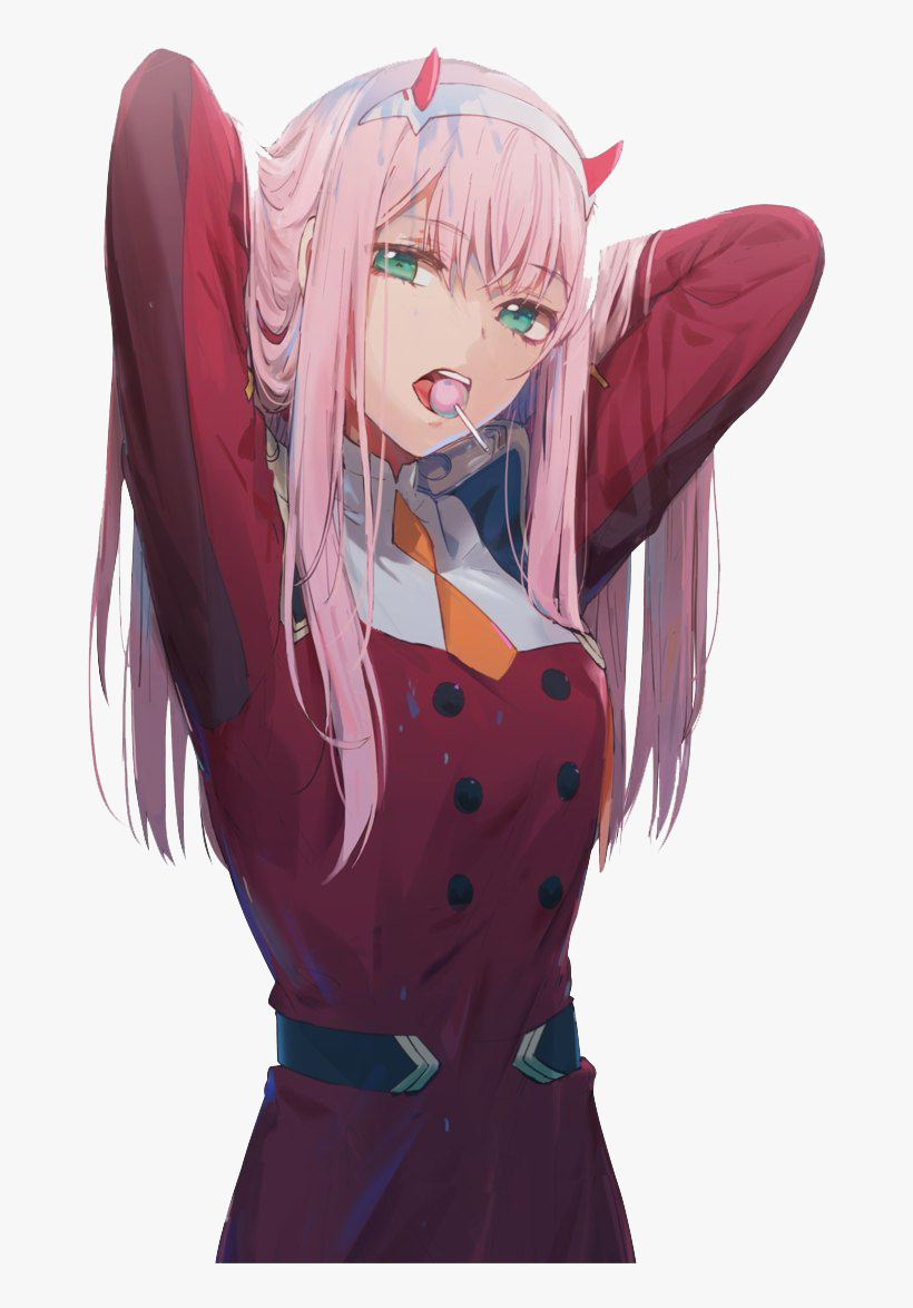 Beautiful Anime Girl, Manga Anime, Anime Art, Zero - Two Darling Render ...