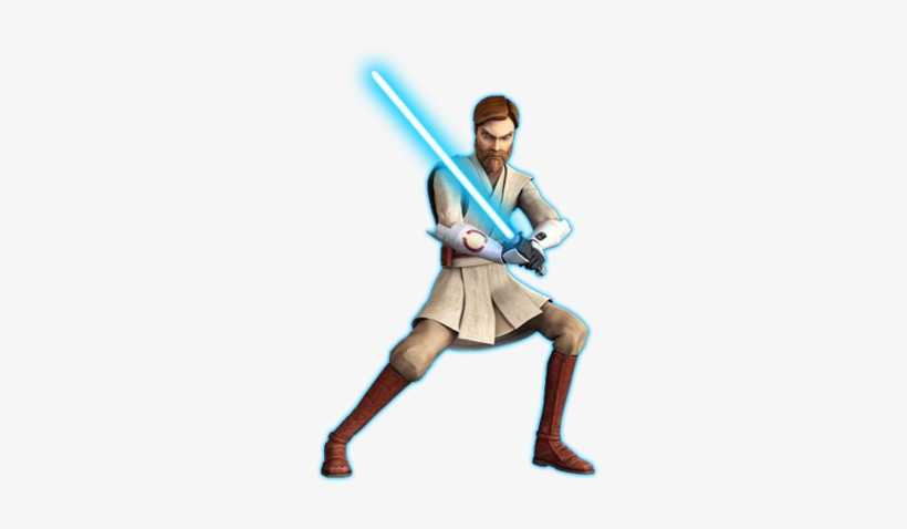 Obi Wan Kenobi - Obi Wan Clone Wars Png.