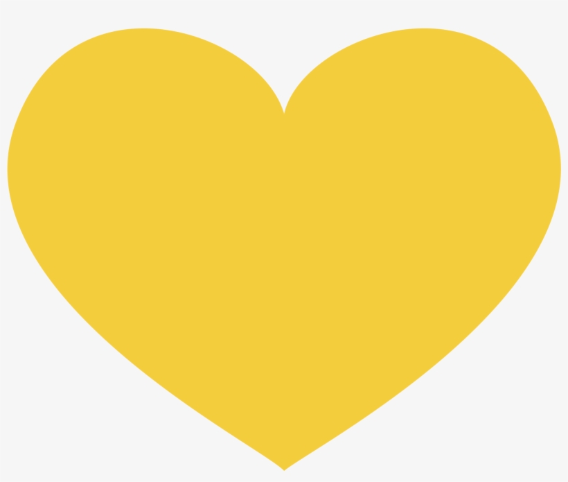 Open - Heart In Yellow, transparent png #1804855