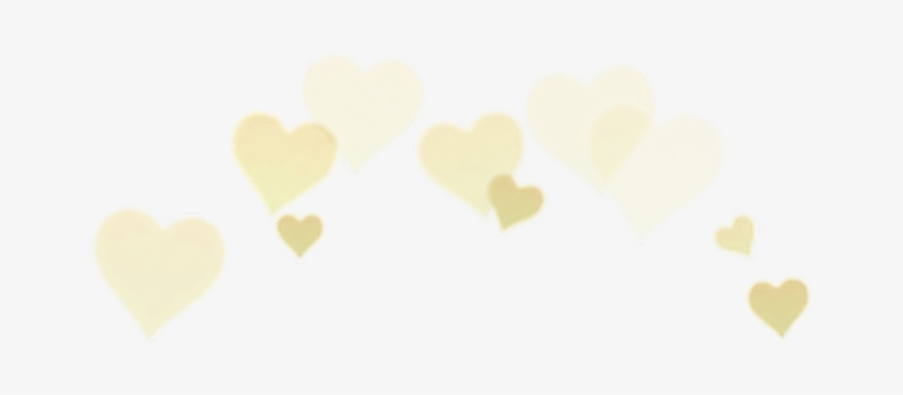 Pastel Yellow Heart Crown Pastelyellow Heartcrown Heart Free