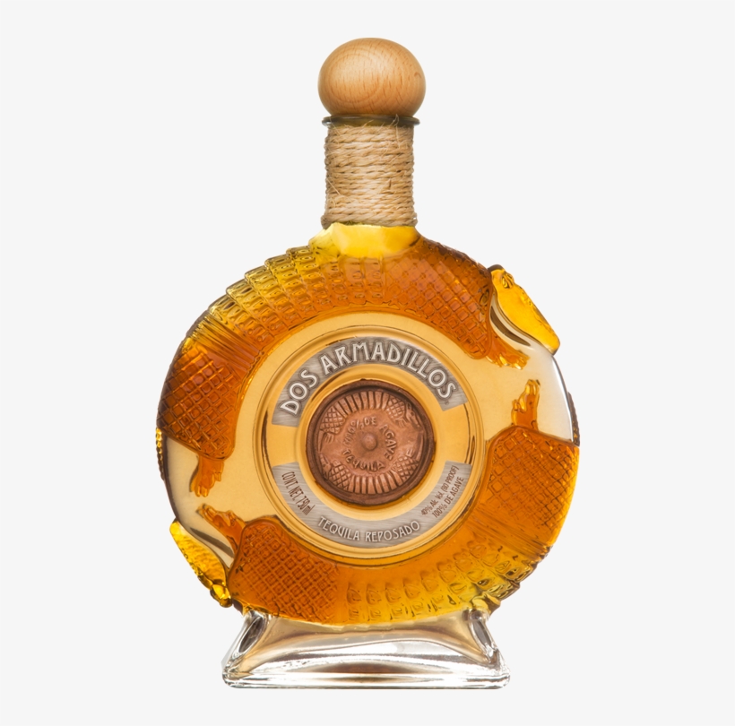 Dos Armadillos Reposado - Dos Armadillos Tequila, transparent png #1805116