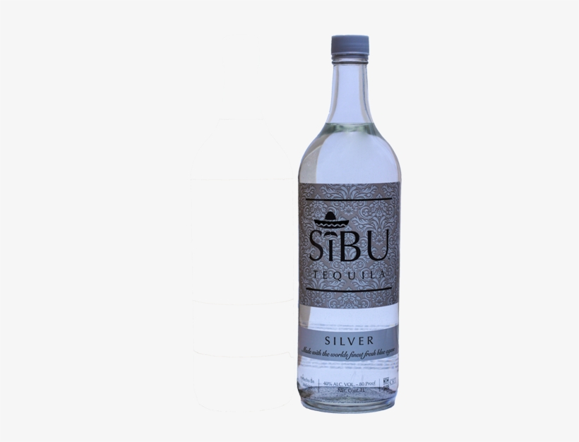 Web Sibu Silver Bottle Png - Tequila, transparent png #1805154