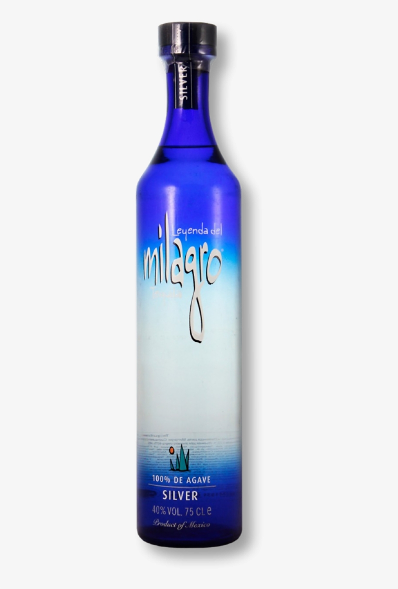Milagro Silver Tequila, transparent png #1805289