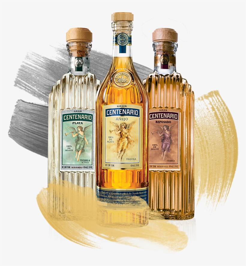 Gran Centenario Tequila Añejo - 750 Ml Bottle, transparent png #1805389