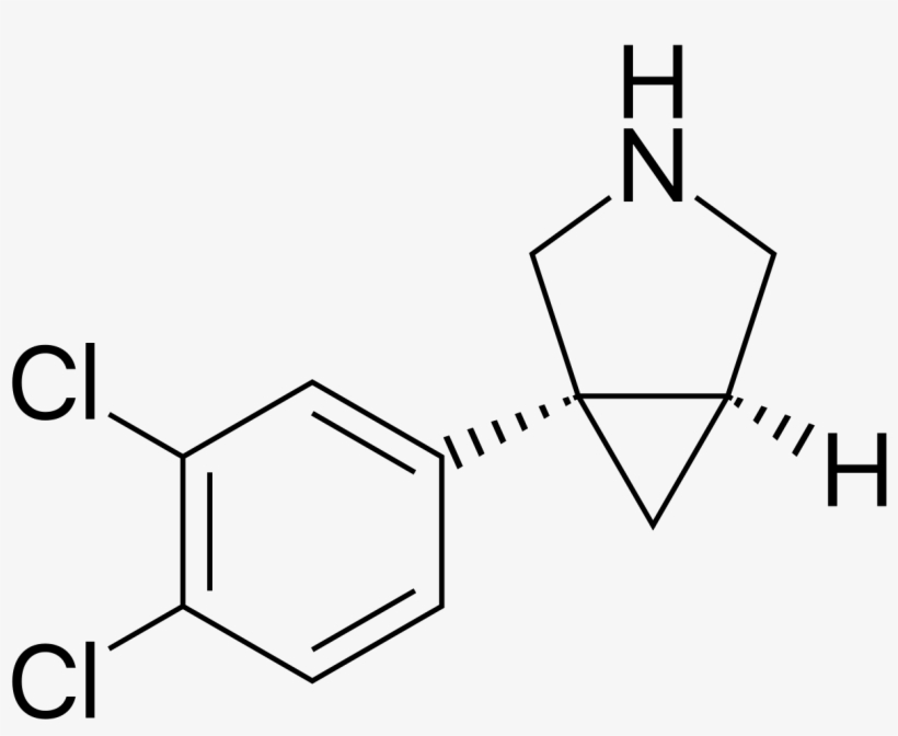 File - Amitifadine - Svg - Dopamine Molecular Formula, transparent png #1805456