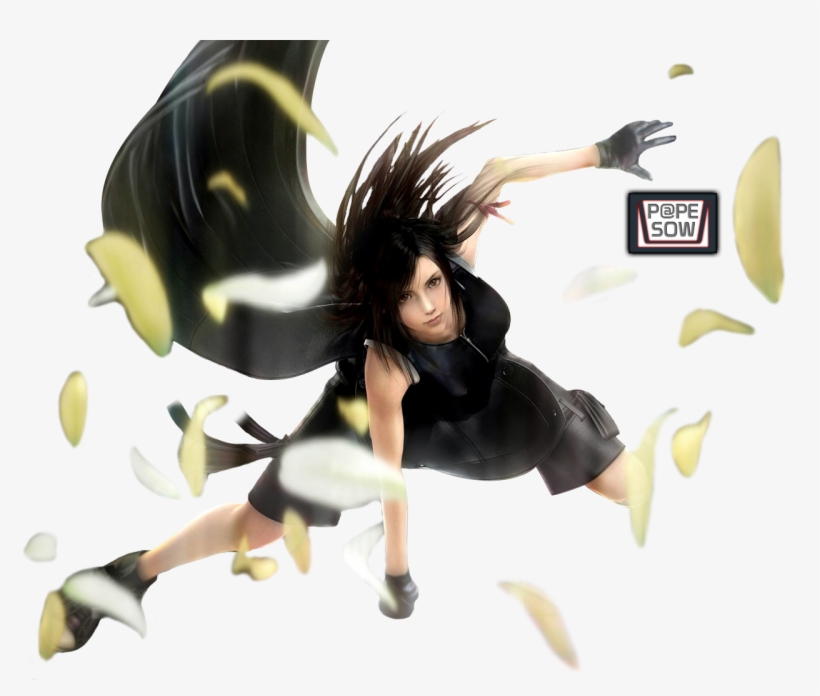 \\ Final Fantasy × [الارشيف] - Final Fantasy Tcg - Deck Protector - Ffvii Advent Children, transparent png #1805527