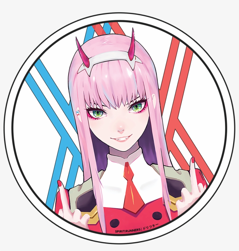 Bad Ass Zero Two Car Freshener [candied Spice] - Art, transparent png #1805570