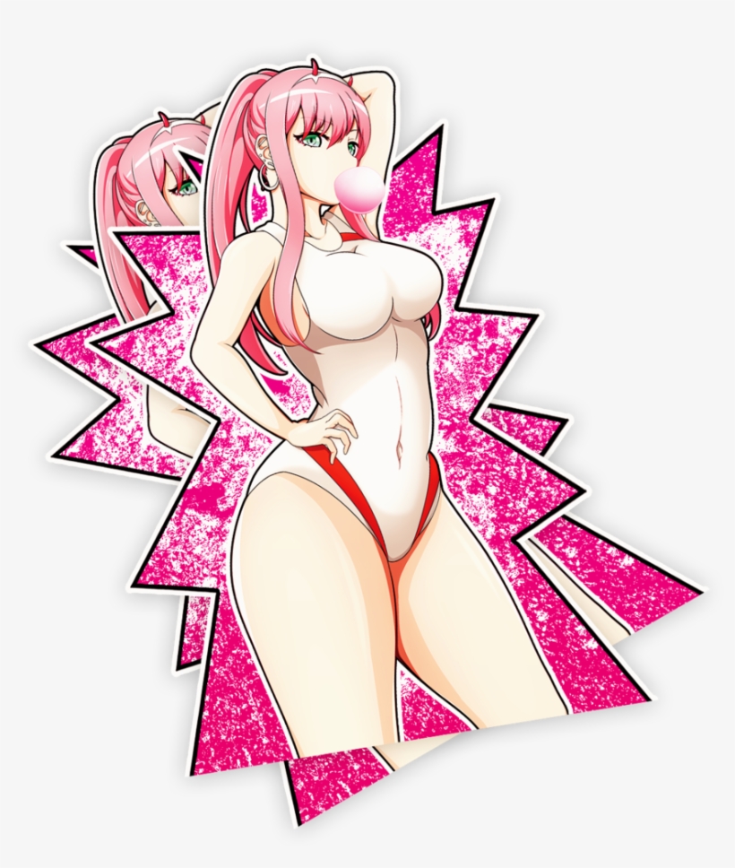 Zero Two, transparent png #1805612