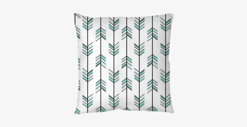 Arrow Seamless Vector Pattern Background Hipster Illustration - Plaid, transparent png #1805659