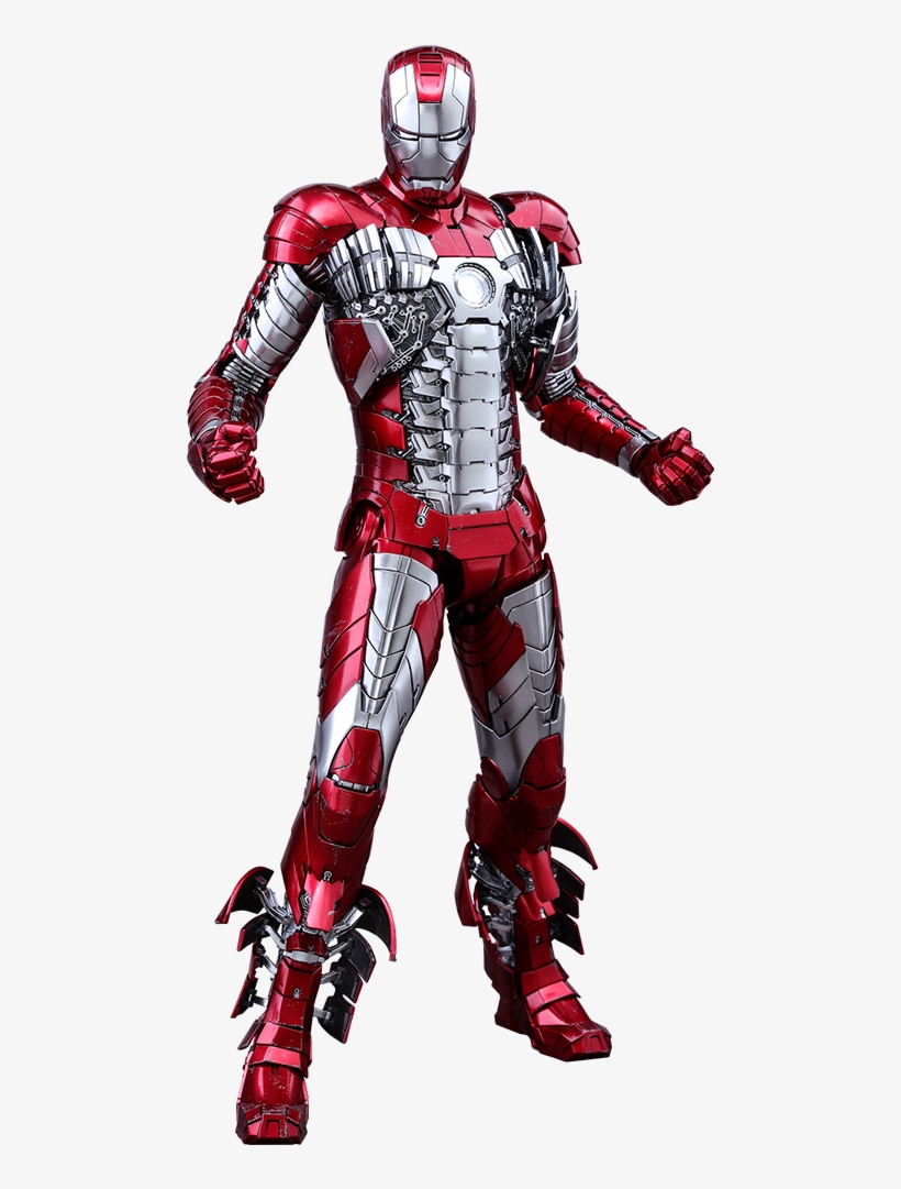 Hot Toys Iron Man Mark V Sixth Scale Figure - Iron Man Mark 5, transparent png #1805715