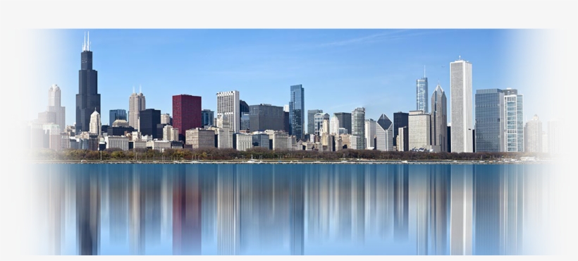 Chicago Skyline Banner - Chicago, transparent png #1805899