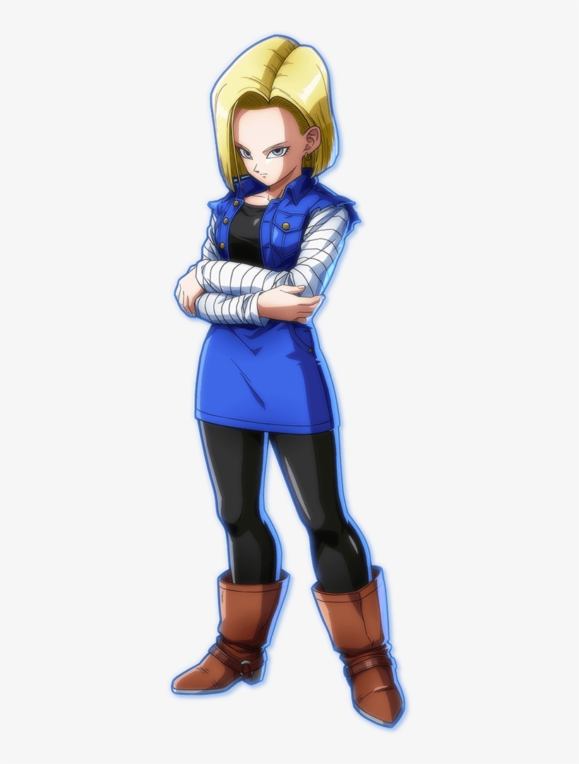 Dbfz Android18 Portrait - Dragon Ball Fighterz 18, transparent png #1805954