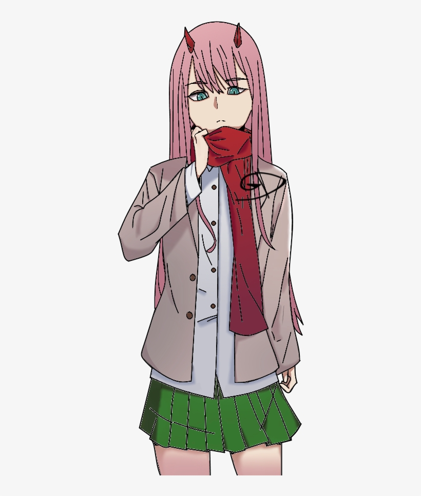 Fan Artzero Two - Darling In The Franxx Png, transparent png #1806072