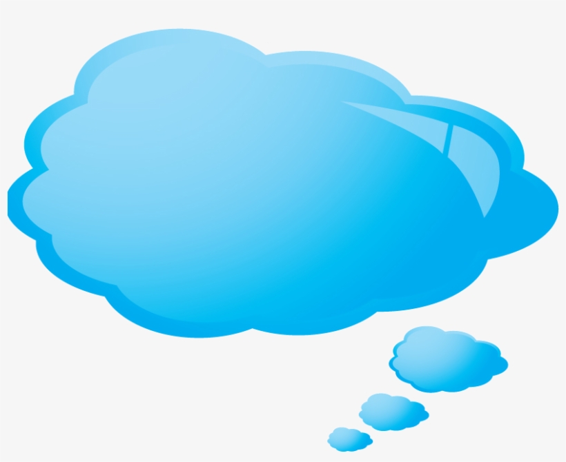 Happy Talk, Keep Talking Happy Talk » Blue Thought - Speech Bubbles, transparent png #1806258