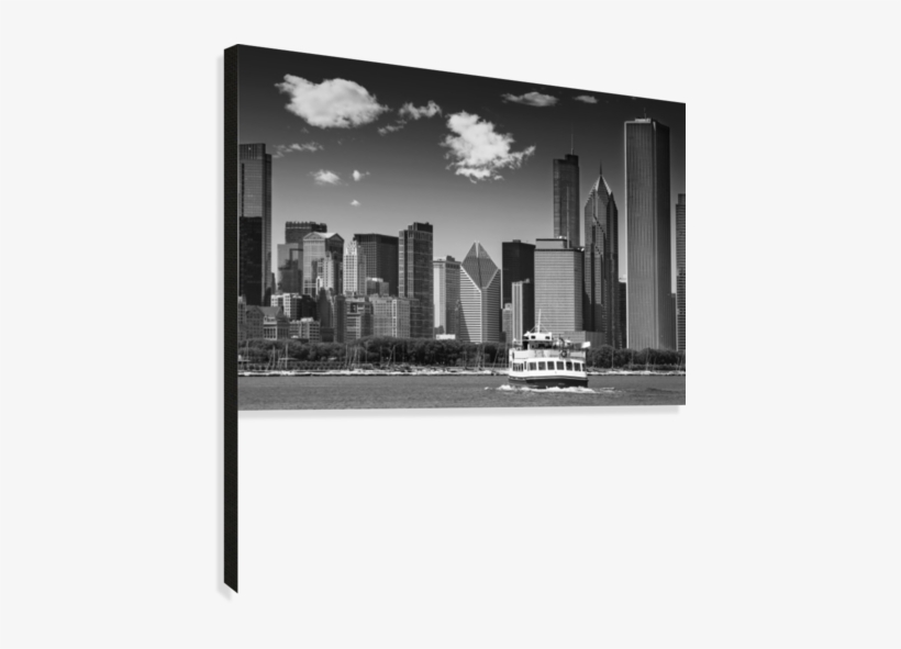 Chicago Skyline - Calvendo Chicago Monochrom (wandkalender 2018 Din A3, transparent png #1806339