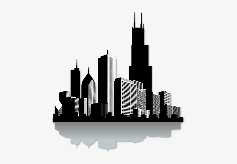 We Rent Out High Quality 1/100th Scale Replicas Of - Vector City Of Chicago, transparent png #1806435