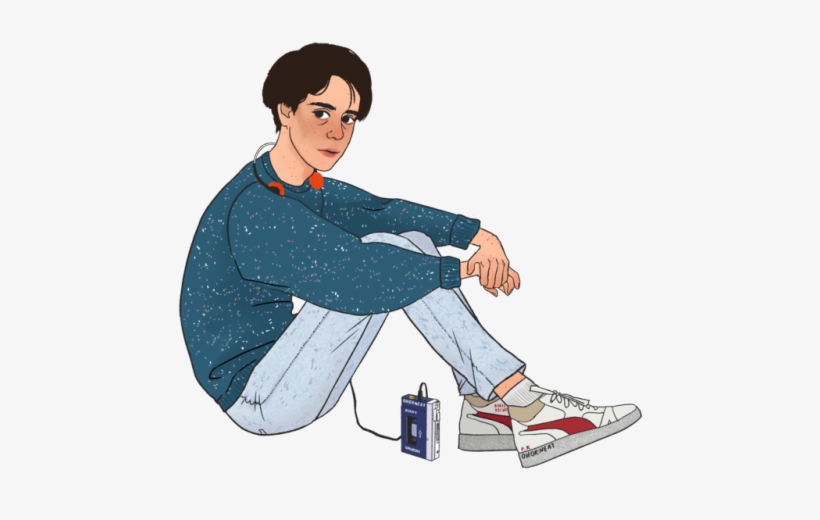 Eddie Likes The Cure - Sitting, transparent png #1806565