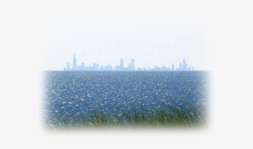 Chicago Skyline From Northwest Indiana - Skyline, transparent png #1806867
