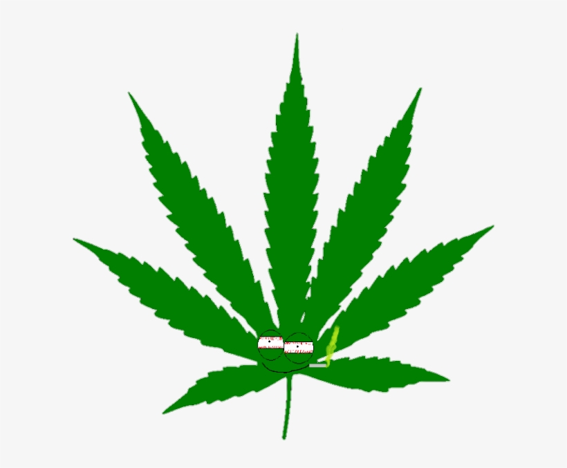 420 Blaze It Years Old - Cannabis Leaf, transparent png #1807175
