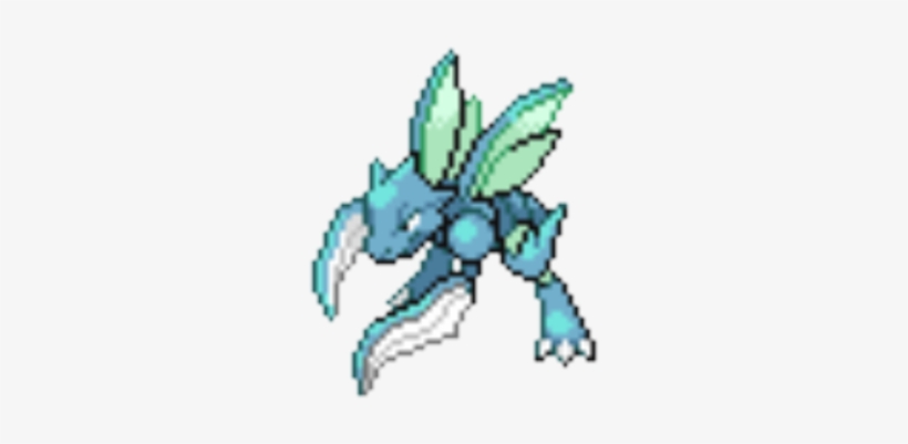 Dawn Scyther - Scyther Pokemon Pixel Art, transparent png #1807494