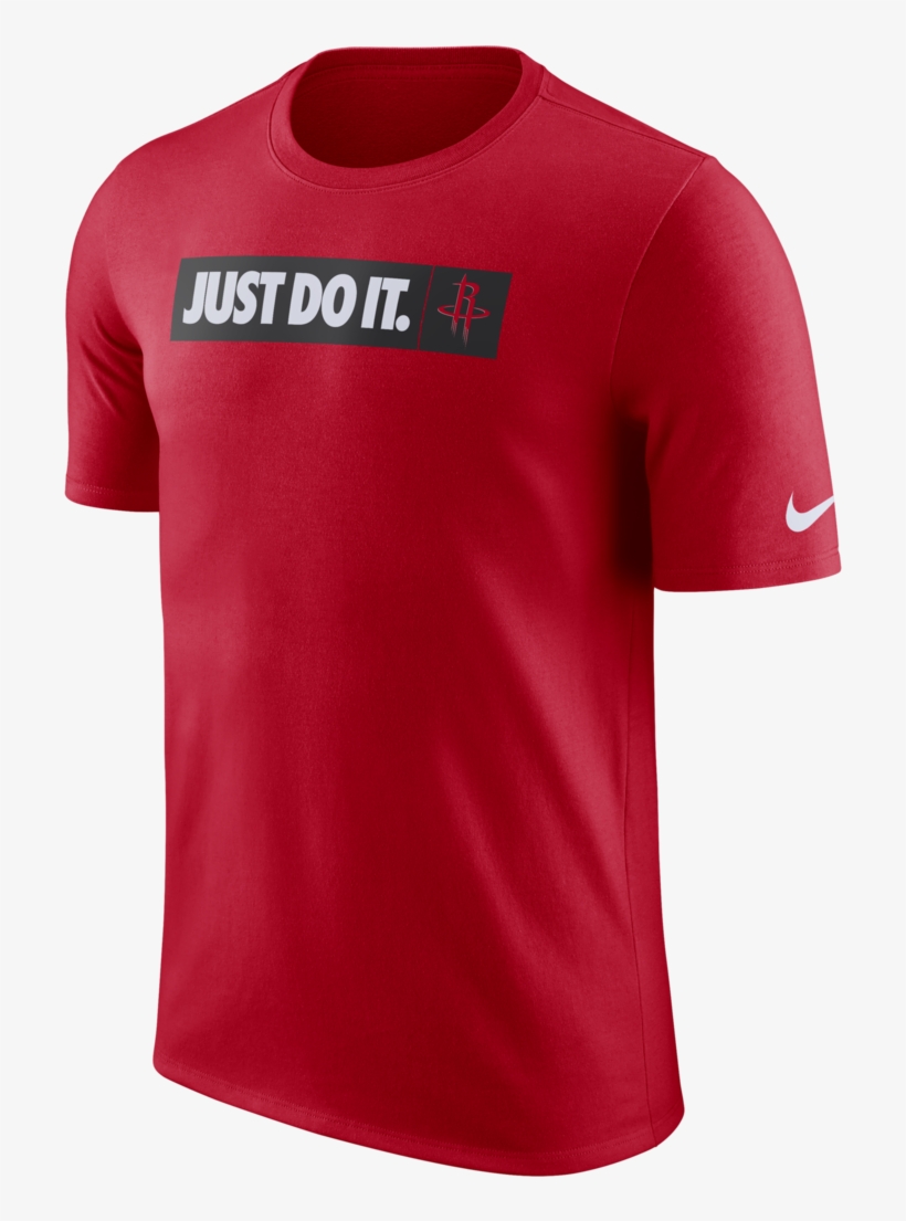 Men's Houston Rockets Nike Just Do It Tee - Just Do, transparent png #1808033