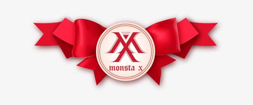 Monsta X Logo + Minhyuk Scarf, transparent png #1808035