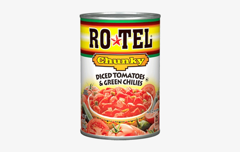 Ro*tel (rotel) Original Diced Tomatoes And Green Chilies, transparent png #1808589