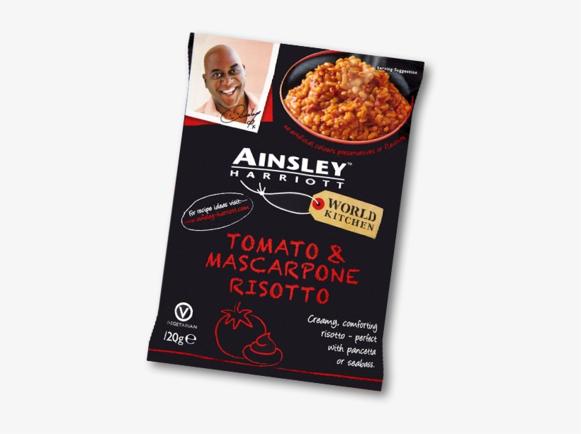 Tomato & Mascarpone Risotto - Ainsley Harriott 3 Pack Cup Soup - Vegetable Chowder, transparent png #1808639