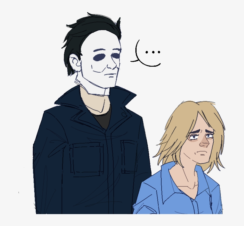 Michael Myers X Laurie Strode Fanart, transparent png #1809594