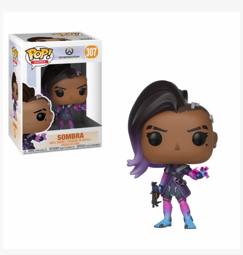 Sombra 307 Funko Pop - Funko Pop Sombra Overwatch, transparent png #1809806