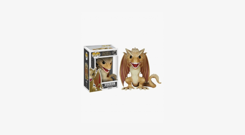 Funko Pop Game Of Thrones Viserion - Viserion Funko Pop, transparent png #1809895