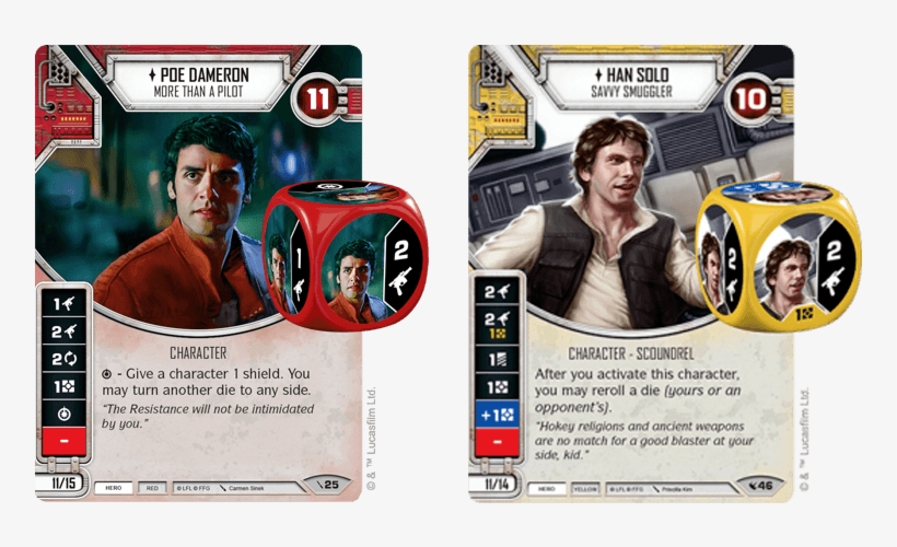Never Tell Me The Odds - Star Wars Destiny Legacies, transparent png #1810032