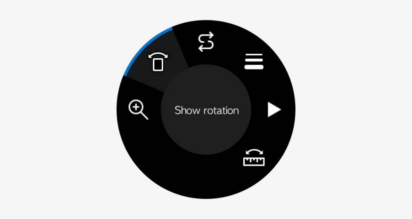 With The Surface Dial It's Possible To Magnify And - Scalable Vector Graphics, transparent png #1810293