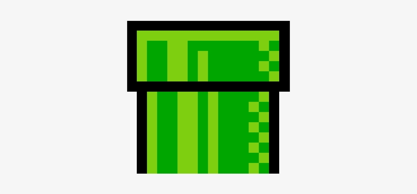 Flappy Bird Pipes Png Transparent Download - 8 Bit Mario Tunnel, transparent png #1811759