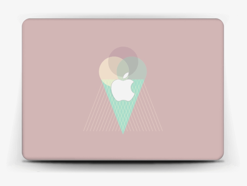 Pinkish Ice Cream - Apple Macbook Air (13", Mid 2017), transparent png #1811857